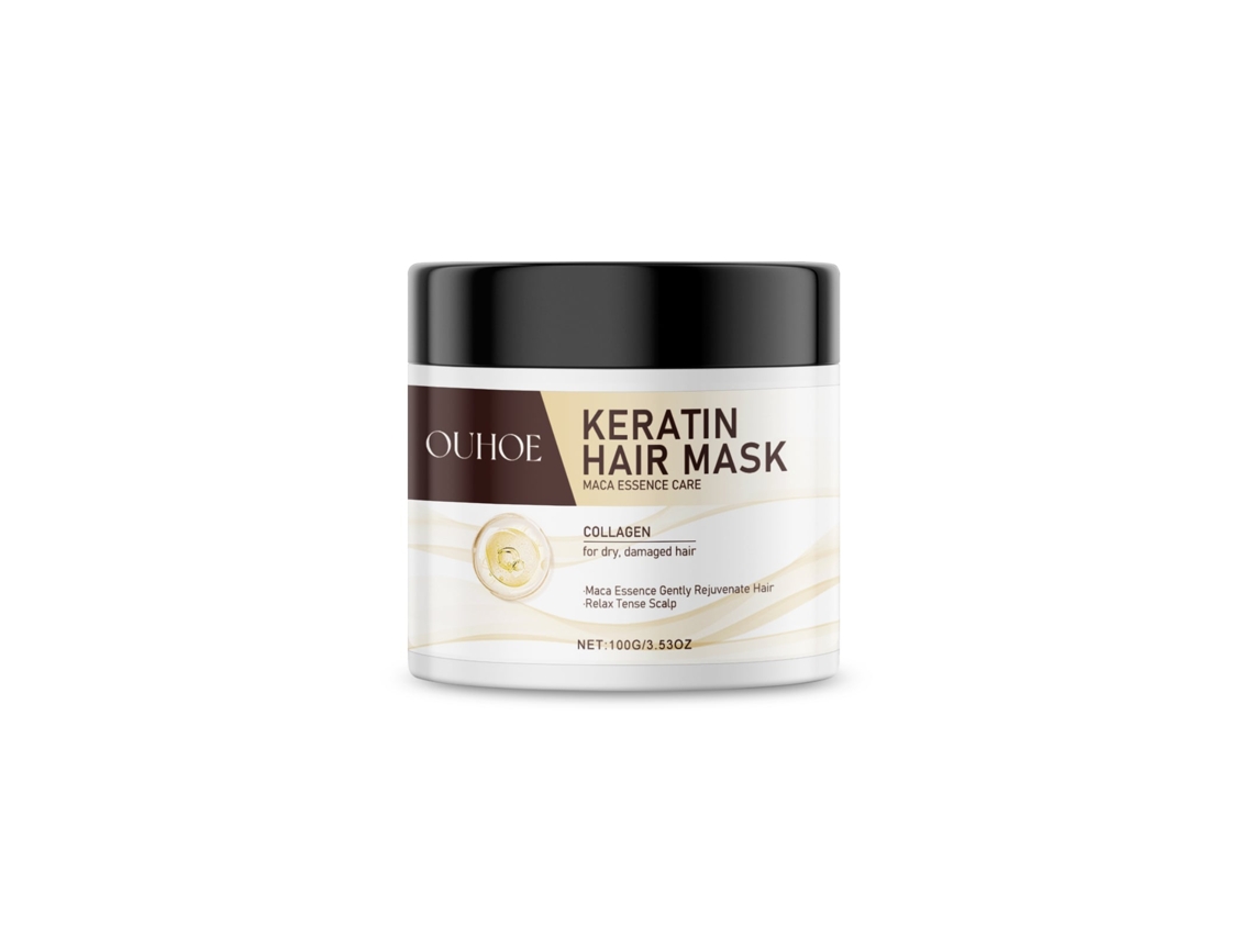 Condicionador Ouhoe com Queratina Indicado para Cabelo Seco e Danificado, Repara Pontes LAXISCREED