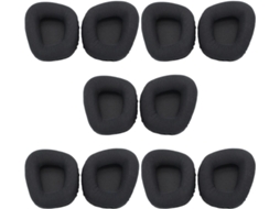 Pacote com 5 Pares de Almofadas de Substituição para Fones de Ouvido, Espuma Confortável. SFUSHOS