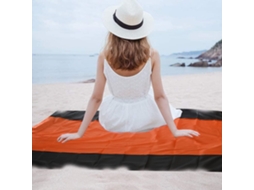 Tapete de Praia Impermeável Extra Grande, Ideal para Piqueniques, 210 Cm X 200 Cm BRILVIBERA