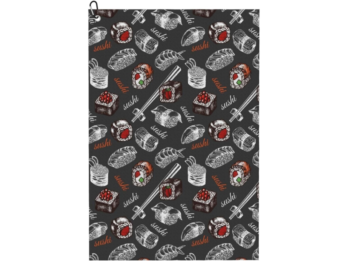 Toalhas de Golfe Novastar para Homens e Mulheres 61 X 40,6 Cm Acessórios para Bolsa de Golfe Estilo Japonê
