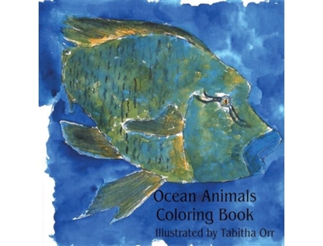 Livro Ocean Animals Coloring Book de Tabitha Orr (Inglês)