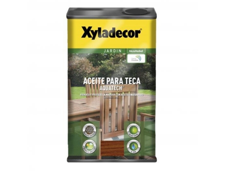 Óleo para Madeira Xyladecor Aquatech Teca