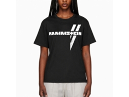 Rockinstone T-shirt Rammstein Band Weisse Balken Size:xl