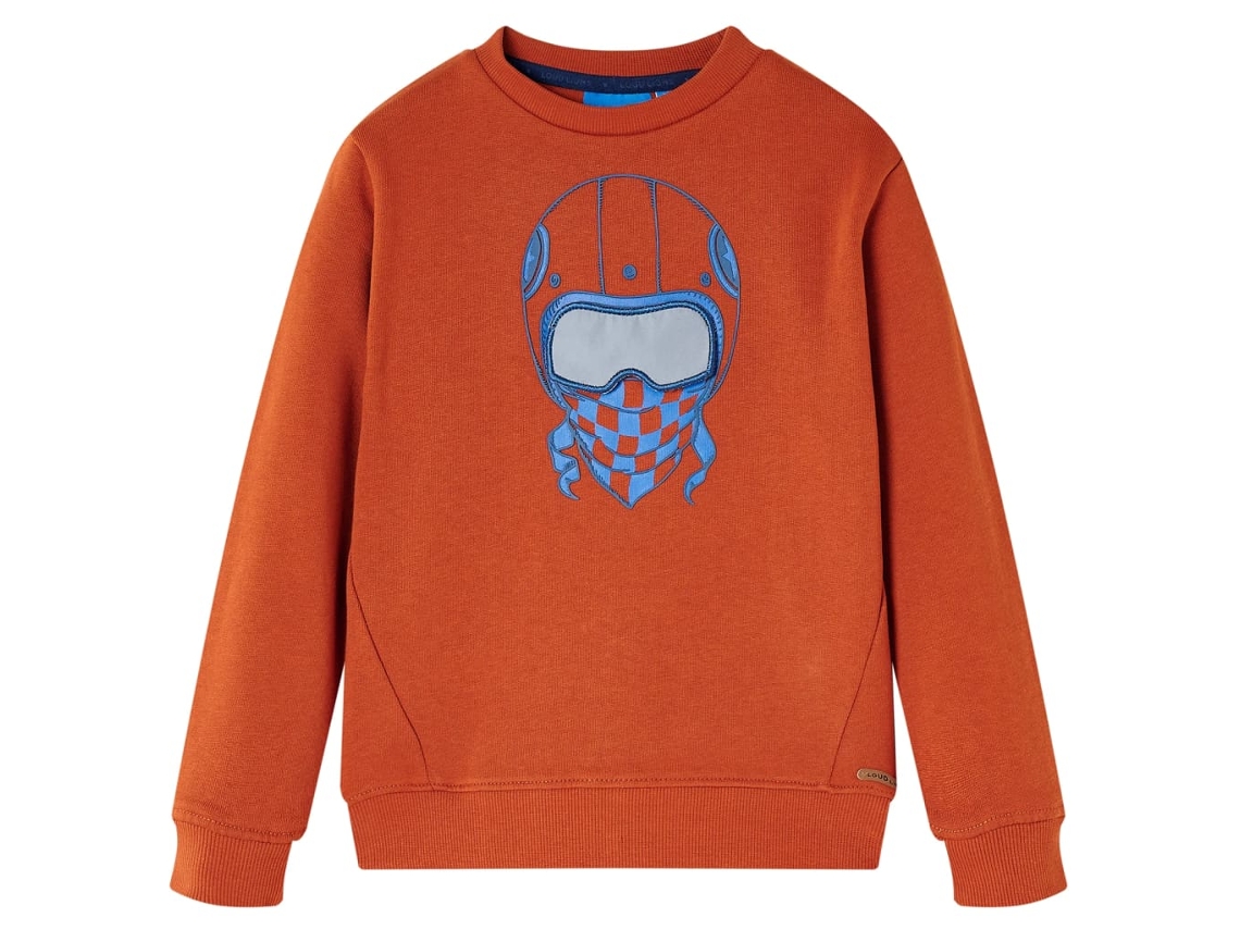 Sweatshirt Para Criança Cor Ferrugem-claro 104