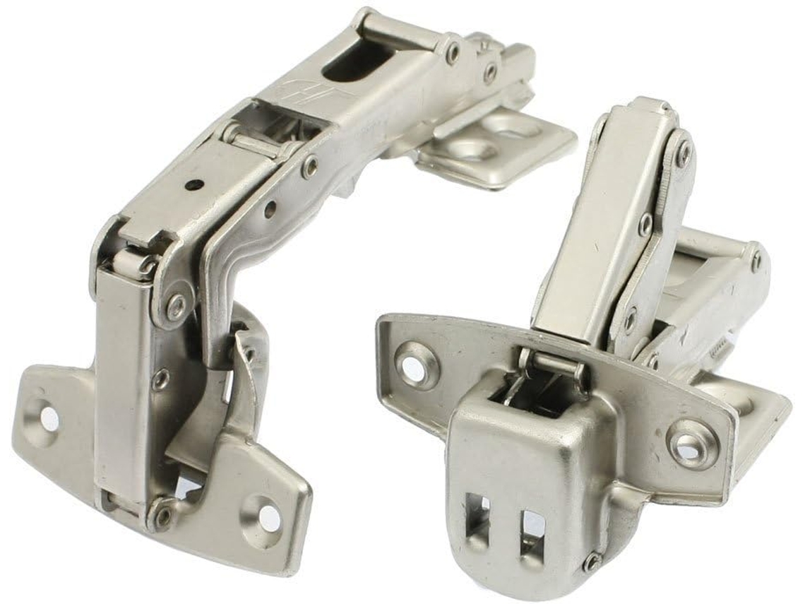 Dobradiça De Aço Inoxidável Para Porta Armário Com Ângulo 175° E