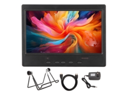 Monitor portátil 7 polegadas 1024x600 com HDMI, VGA, AV, suporte para PC, carro, plugue US com Marca