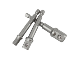 Kit de Ferramentas de Bit de Extensão Quadrada com Cabo Hexagonal (3pcs)