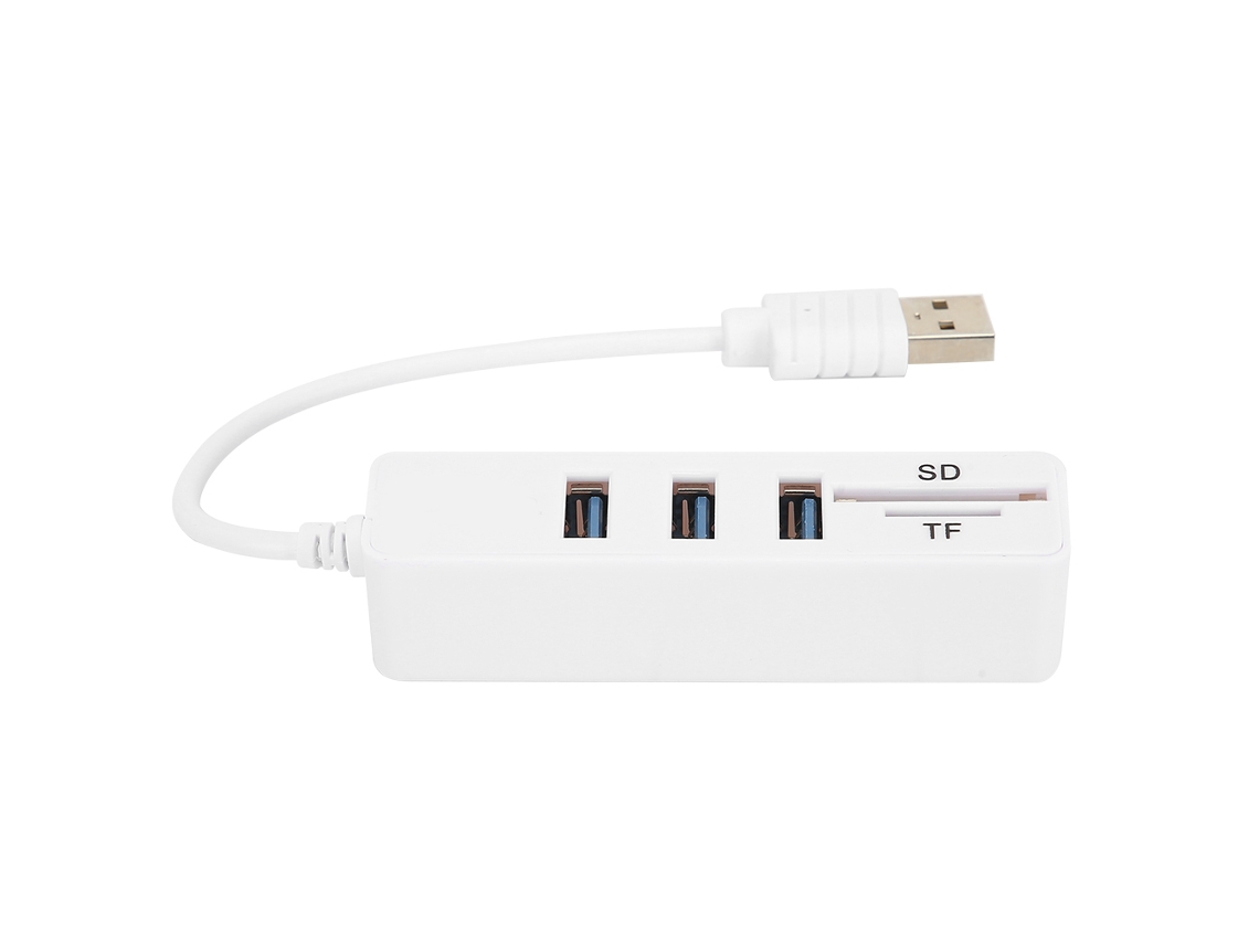 Usb Hub (leitor De Cartões Sd/tf De Expansão De Porta Usb3.0)