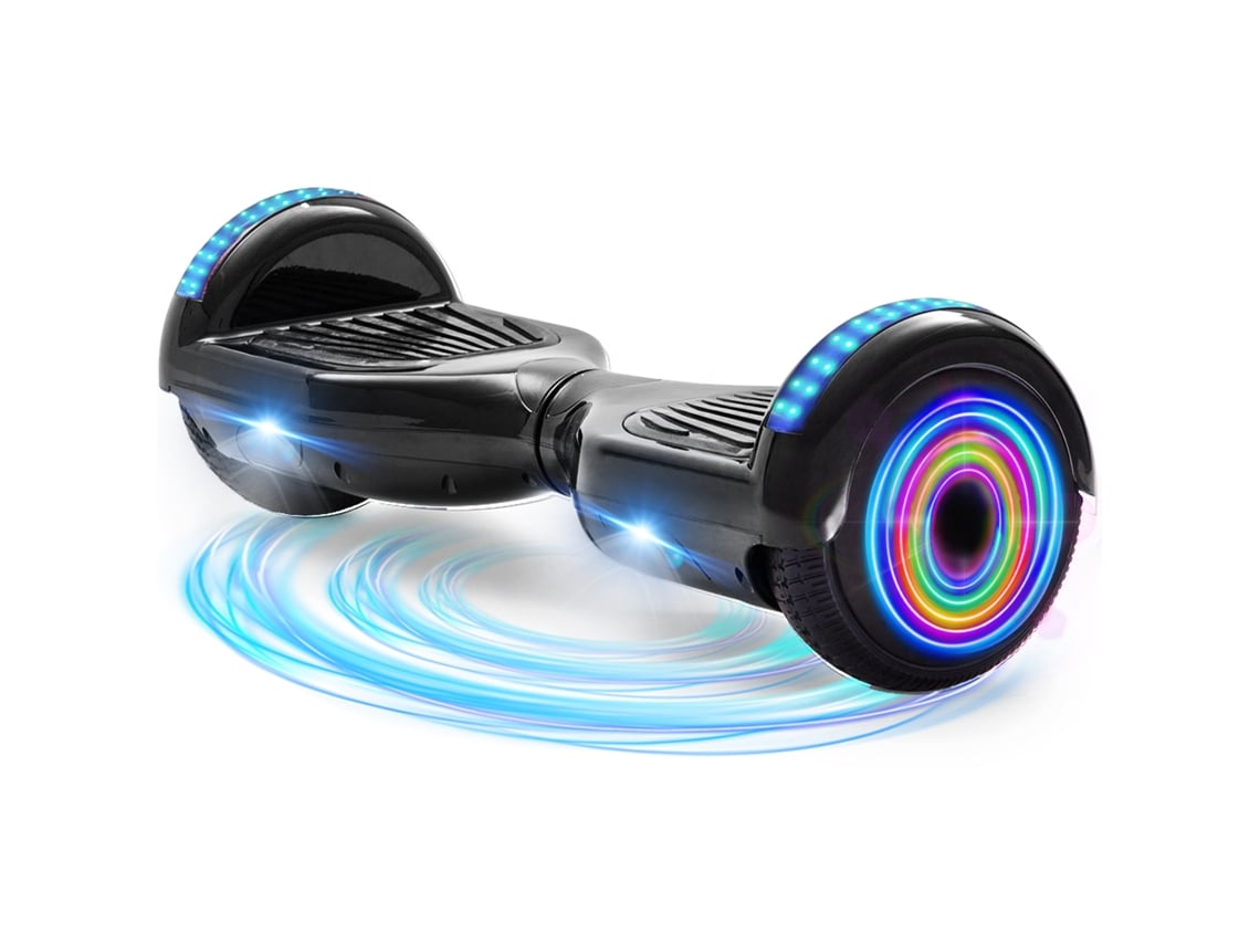 Hoverboard NEI WAI z1 Preto para Crian as Coluna Bluetooth