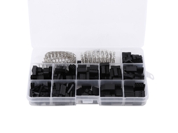 Kit De Conector Jumper Pin Socket Laxiscreed Com 420 Peças De Crimpagem Masculina E Feminina