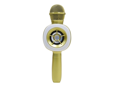 Microfone TOPK Karaoke Hsl Ouro