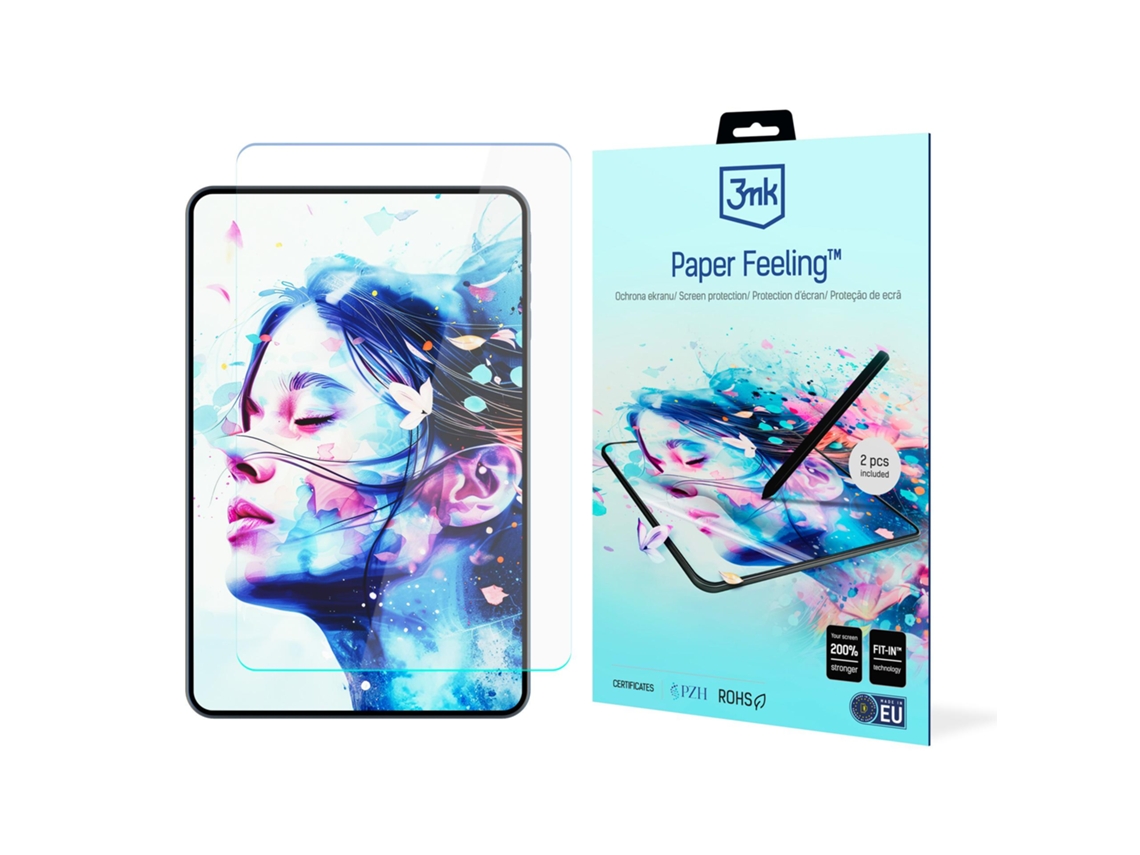 Papel 3mk Para Polplast 7 Polegadas Até 8,3 Película Protetora Com Efeito