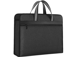 Bolsa Para Documentos Ciieeo Em Lona Com Design Multicamadas E Zíper Seguro.