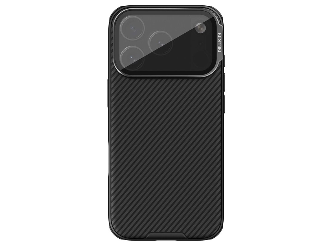 Capa Nillkin Camshield Prop Para Iphone 17 Pro Com Lente Preta Transparente