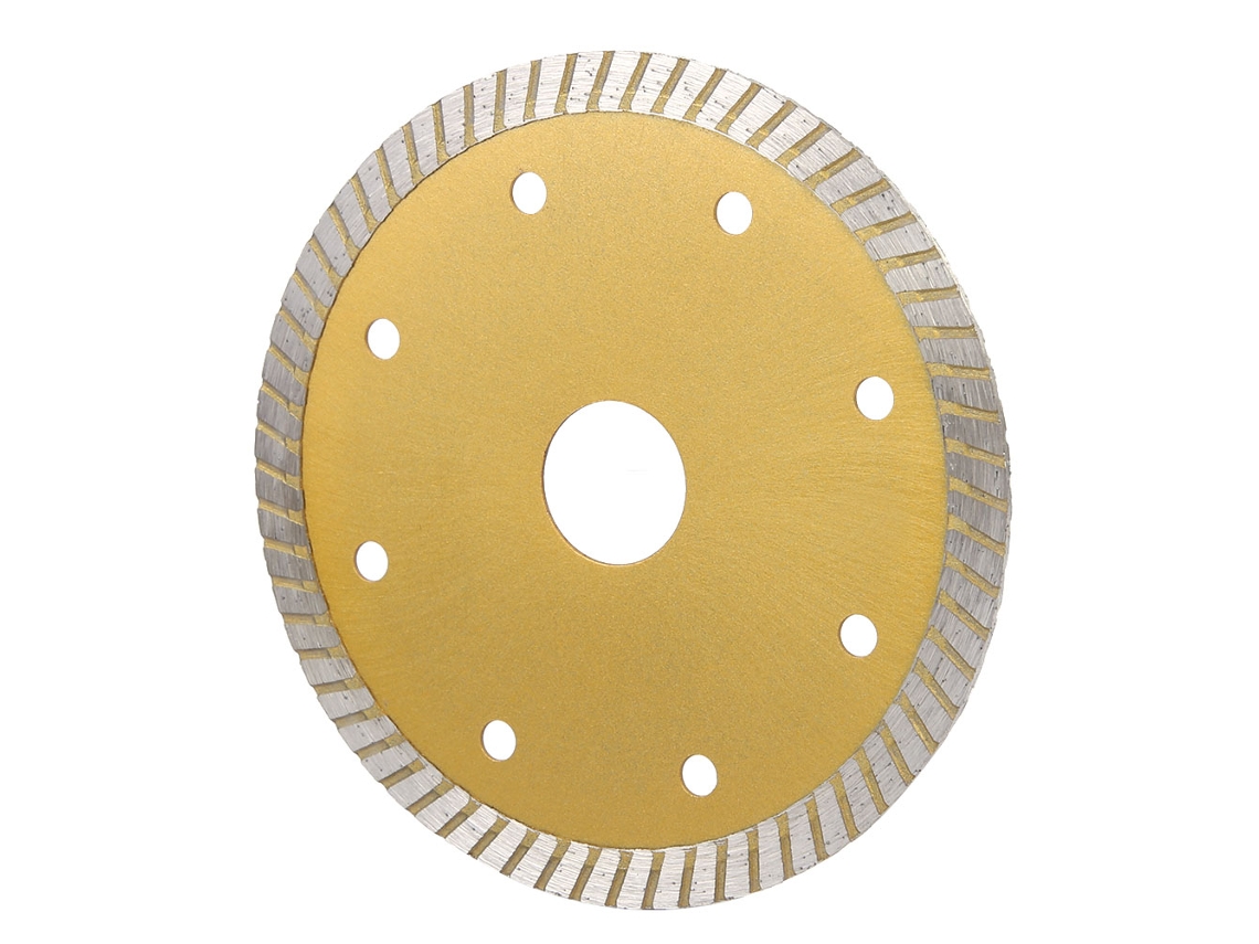 Lâmina Circular De Diamante Para Corte Por Prensado Frio 105*7*20mm Para Cerâmica, Blocos E Tijolos