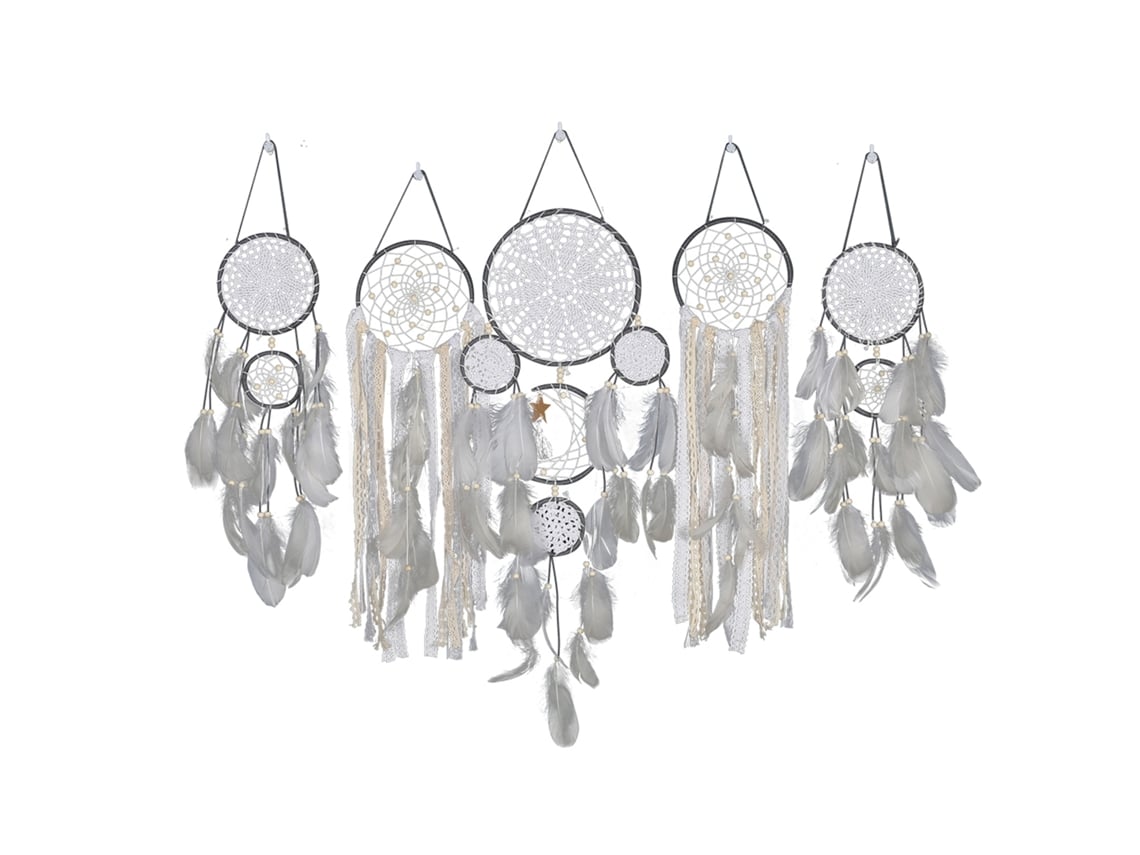 Decoração de parede com sonho lua e estrelas pendurada na cama bedside LAXISCREED