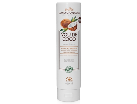 Condicionador Nutrição Imediata 1A-4C Vou de Coco 420 Ml GRIFFUS