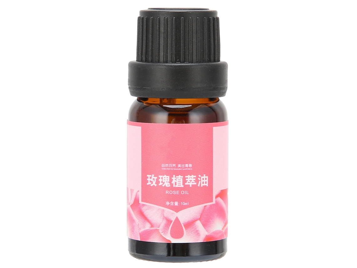 Óleo Essencial De Extrato De Rosa Para Cuidados Com A Pele E Massagem (10ml) - Clareia, Hidrata E Nutre A Pele