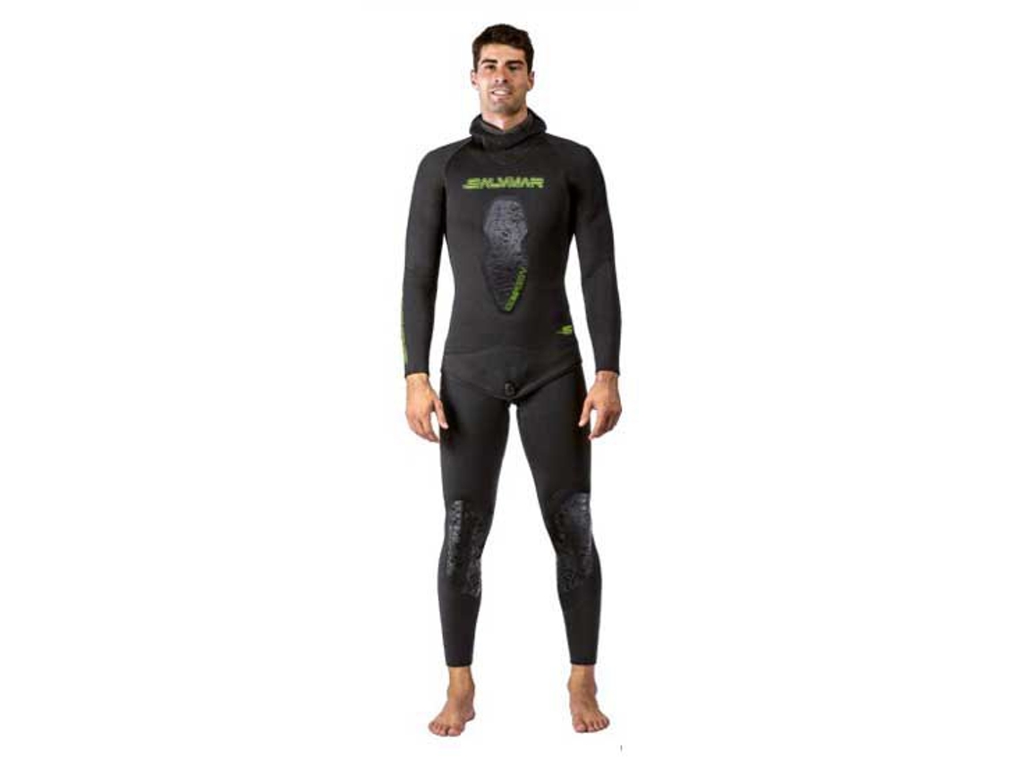 Wetsuit de Caça Submarina Comforty 5 Mm Preto Ssalvimar
