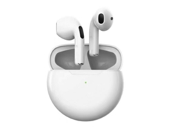 Fones De Ouvido Tws R6, Bluetooth 5.2. Controle Por Toque Para Música E Chamadas.