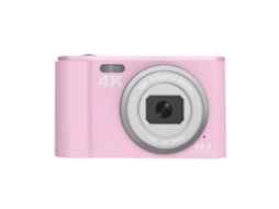 Halinuia Câmera Digital Mini Infantil 4k 16x Zoom Tela 2,8 Polegadas
