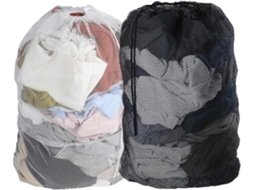 Allecto Plus, Sacos de Rede para Lavanderia 60 X 90 Cm, Conjunto com 2, Organizador de Sacos para Máquina de Lavar Roupa BRILVIBERA