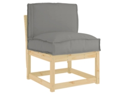 Almofada Cinzeto 50 X 40 X 12 Cm Tecido Oxford HARLANV1