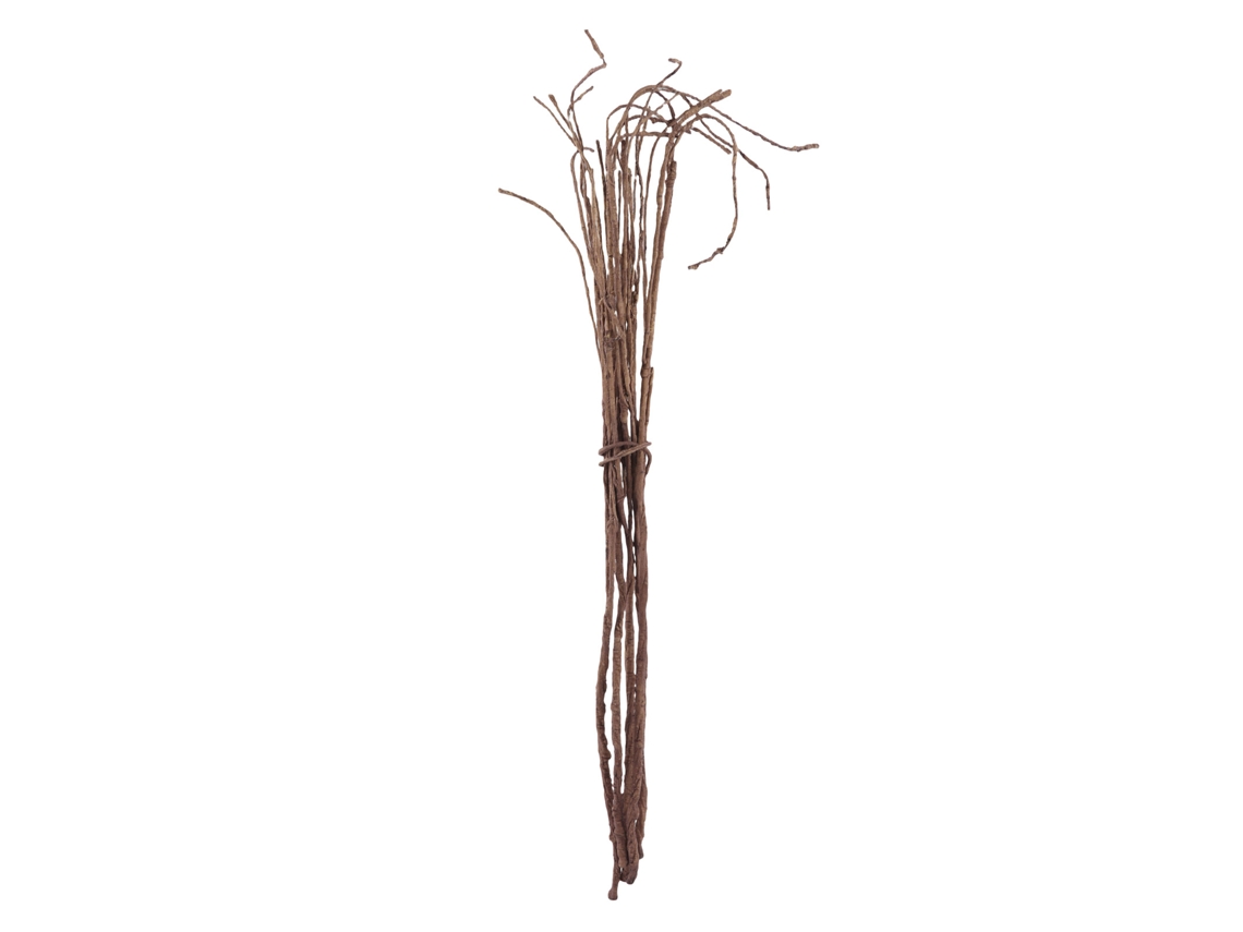 Ramos Artificial Secos Flexíveis Simulação Galhos Falsos Decorativos para Decoração Residencial com S/MARCA