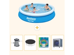 Bestway Piscina Bestway Fast Set Redonda - 366x76 Cm - 5-peças S338