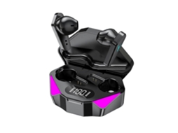 Fones De Ouvido X15, Duráveis, De Alto Desempenho, Pretos, Estéreo Sem Fio, Com Visor Led Digital Para Jogos. Ly Ebike