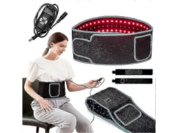 para a Correia 650nm 850nm da Terapia Luz Vermelha/infravermelha o Rompimento e Bem estar Dor Comum Re Cuperação do Músculo GOKOCO