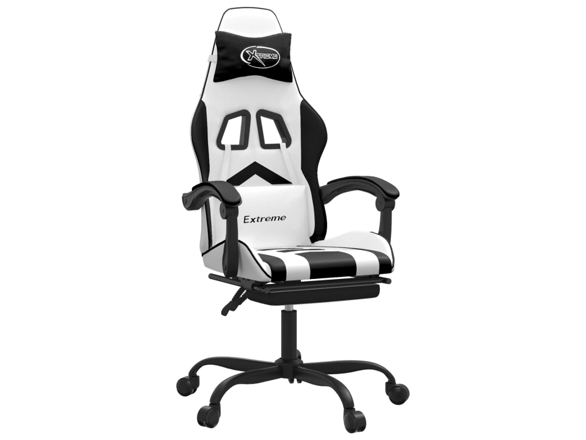 Gaming Chair, Gaming Chairs Vidaxl Branco Couro Artificial