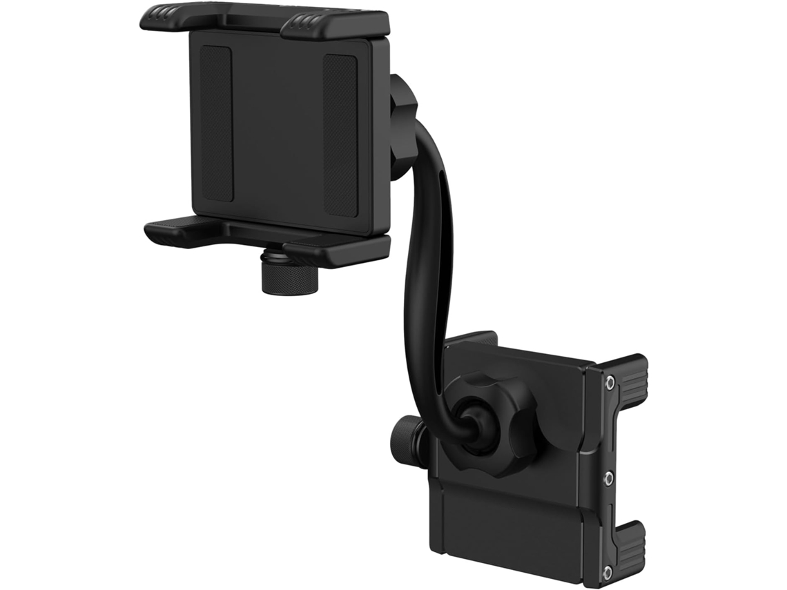 Suporte para celular sem espelho retrovisor, com clipe para painel.
