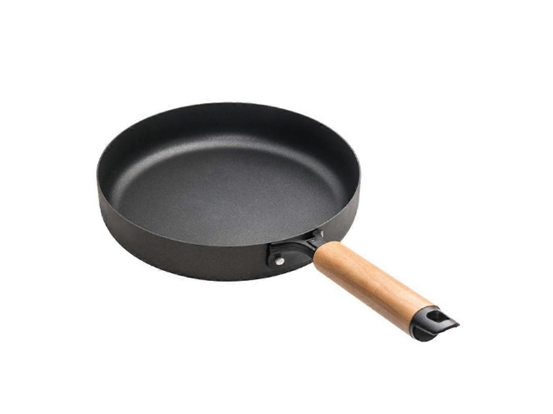 Frigideira Antiaderente De Ferro Fundido Para Omeletes E Panquecas Com Distribuição Uniforme De Calor.