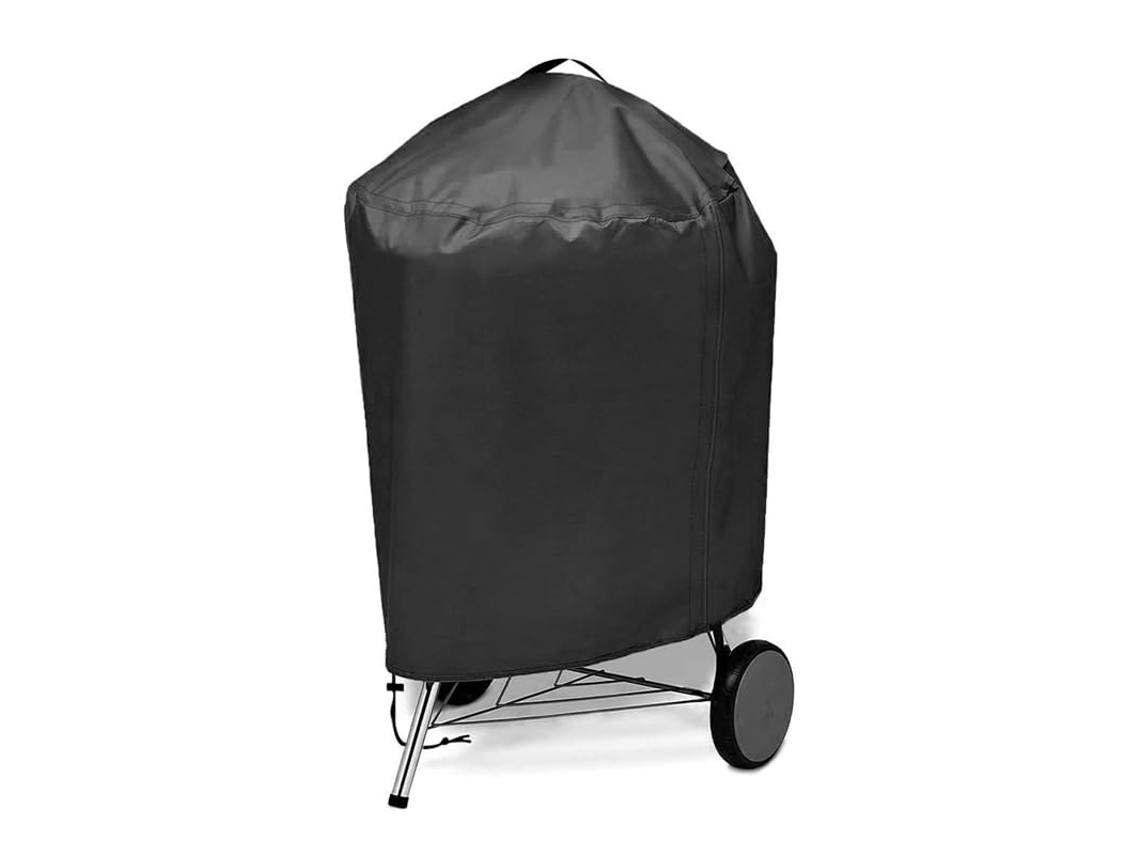 Capa De Churrasqueira Redonda Para Forno De Exterior,impermeável E Resistente,tamanho Xl,cor Preta Btforus