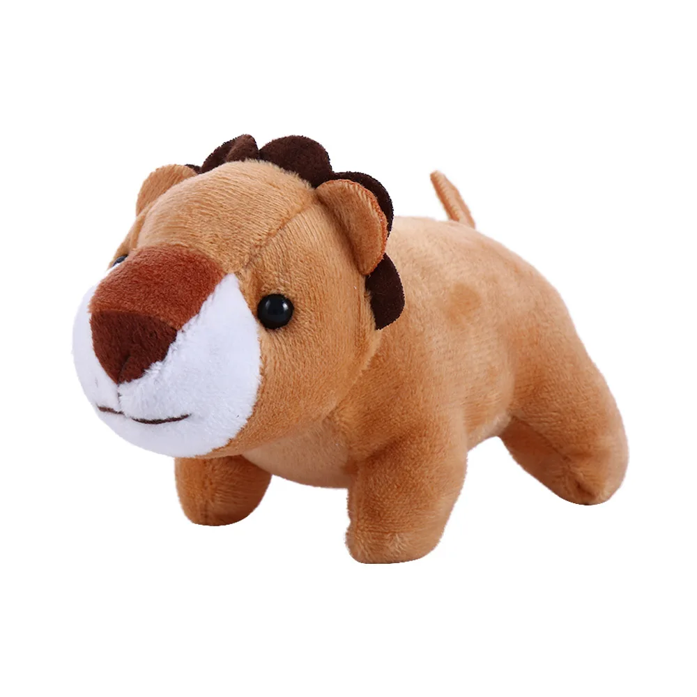 Chaveiro de Pelúcia da Série de Animais da Selva MDUG (leão, 14 Cm)