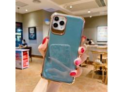 Capa LAXISCREED Iphone Anti Impact Prateado Cinza Avó