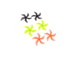 Hélices Gemfan 2925 de 3" com 5 Pás, Amarelas , para Drone de Corrida Fpv Dji Avata. MDUG (2 Pares)