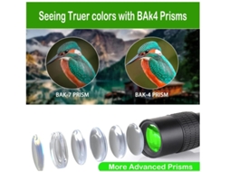 Telescópio Monocular Para Adultos De Alta Potência Com Prisma Bak4 E Lente Fmc Para Olimpíadas Concertos Observação De Aves Observação De Bestvite