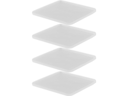 Almofadas Antiderrapantes De Gel Adesivo, 10 Unidades, 5, 7x 5, 7cm, Para Pés De Móveis, Proteção E Redução De Ruído