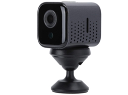 Câmera Wi-Fi inteligente 1080P para casa, controle móvel, detecção, visão noturna IP, Bestvite Cloud (preto)