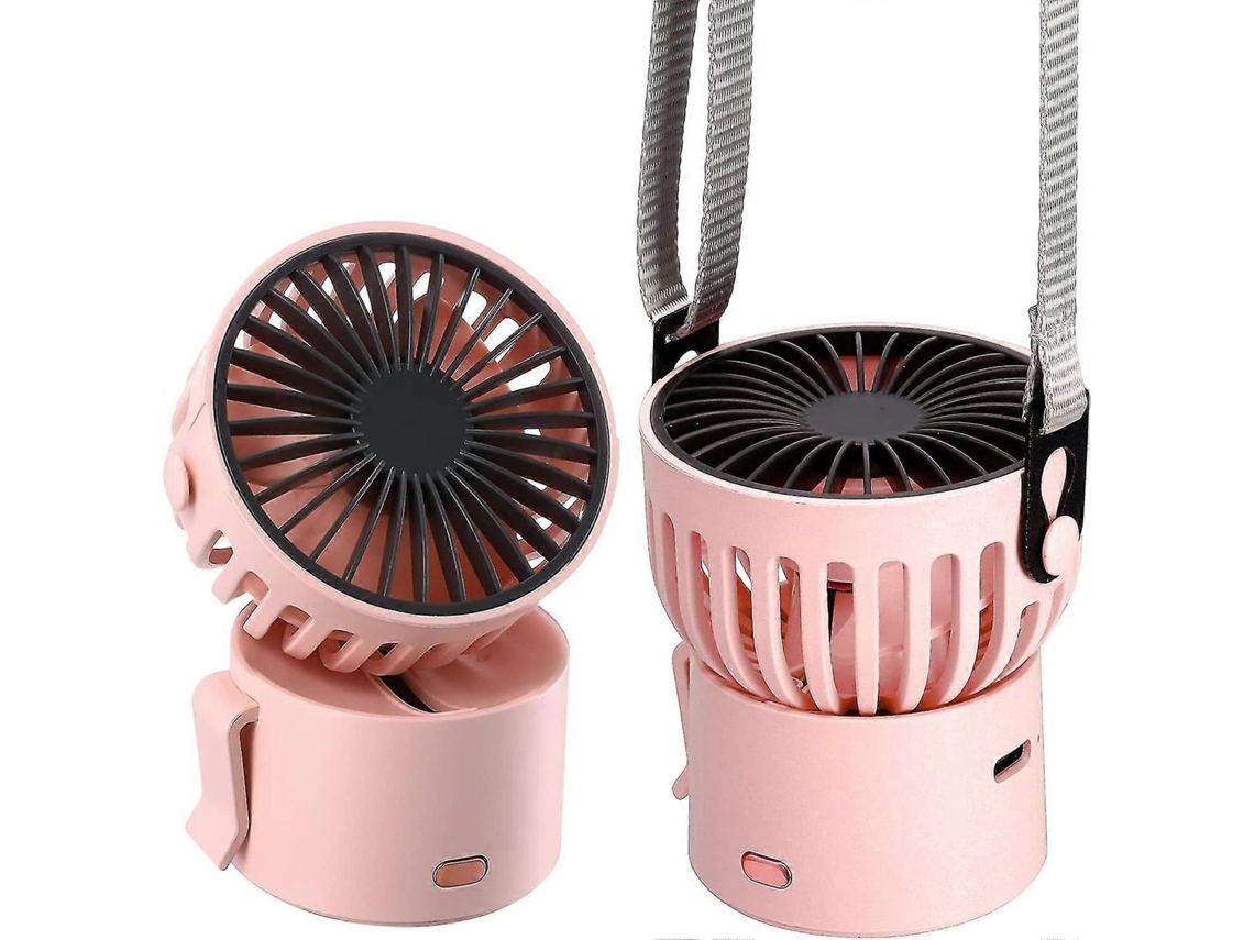Mini Ventilador Portátil Pequeno Recarregável Bateria Operada