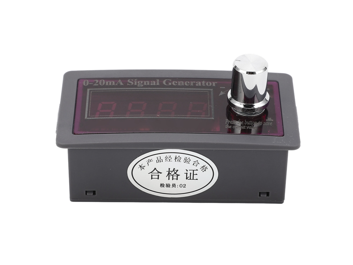 Gerador de Sinal YURU 0-20mA, Simulador de Corrente, Display 4 Dígitos, Controle DCS, 15-28VDC