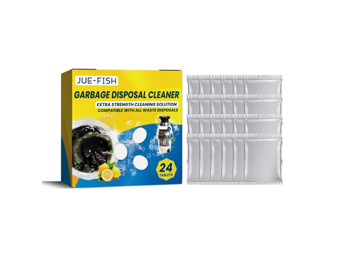 Tabletas Efervescentes Limpeza Pia Eficaz