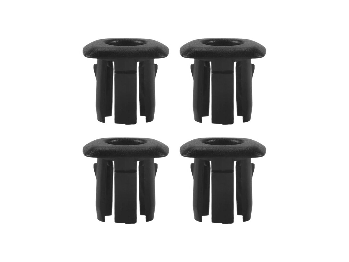 Capa para Botão de Fecho do Painel da Porta ​​​​em Preto, para Portas e Janelas da Série 5 F10 F18 (4 Peças) (guia do Pino)