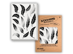Autocolantes Refletores WILL B STICKERS  Tamanho A5 Pluma