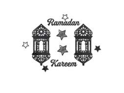 Adesivos de Parede em Acrílico Espelho LAXISCREED para Eid Mubarak