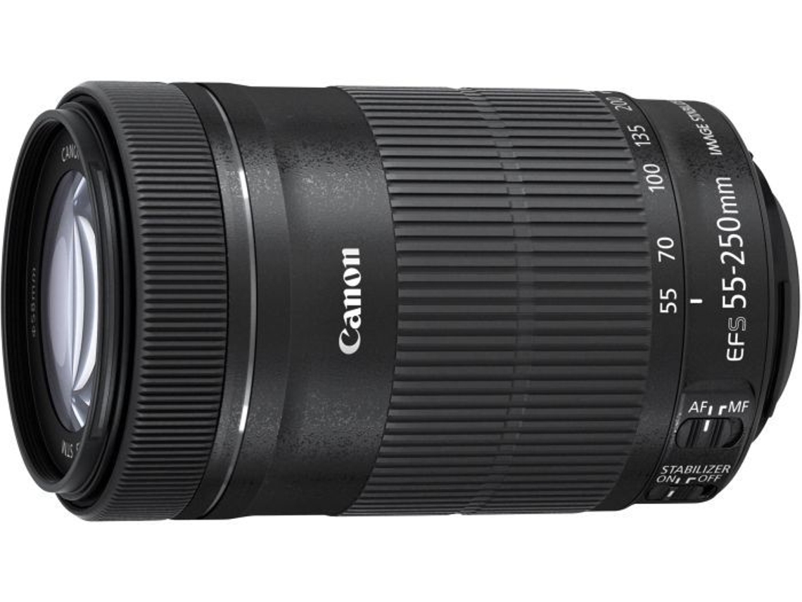 Objetiva CANON EF-S 55-250mm f/4-5.6 IS STM (Encaixe: Canon EF)