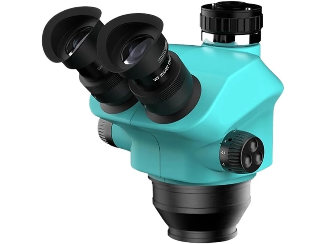 Nova Cabeça de Microscópio Trinocular Estéreo com Zoom Contínuo de Foco Simulado de 7 50x SFUSHOS