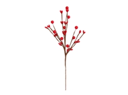 Decoração De Galhos Secos Artificiais Com Cortes Laranja-vermelho